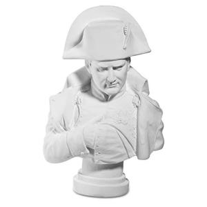 Reproducción de busto Napoleon 17/11,5/7 cm (blanco)