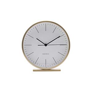 House Doctor Reloj de Mesa Hannah, Dorado, 15 x 15 cm