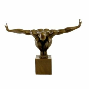 Kunst & Ambiente - Figura moderna de bronce - El atleta - f…