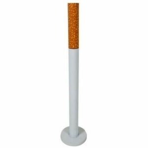 Spetebo - Cenicero de pie (72 cm), diseño de cigarro