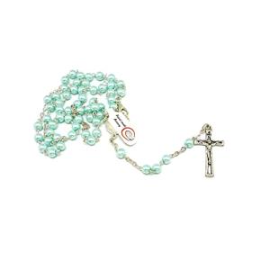 DELL'ARTE Artículos religiosos, rosario 5 mm tipo perla col…