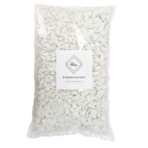 piedra Grava Blanca (99%) Blanco Natural (10 Kg)