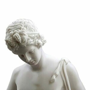 Narcissus Desnudo Hombre Arte Griego Mitología Estatua Escu…