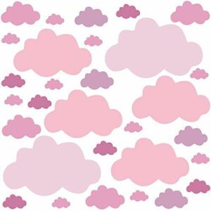 PREMYO 30 Nubes Pegatinas Pared Infantil - Vinilos Decorati…