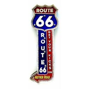 DiiliHiiri Route 66 Cartel Vintage, Ruta 66 Letrero metálic…