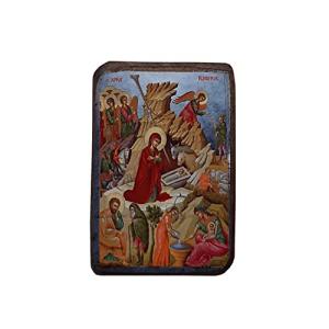 DELL'ARTE Artículos religiosos, Icono de madera Natividad c…