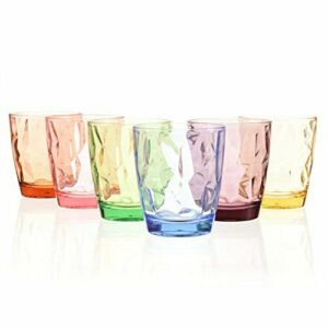 YINJOYI 390ml Colores Vasos de plástico agua irrompibles pa…