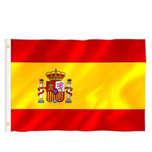 RYMALL Bandera España Grande, 2pcs Bandera de España, Resis…