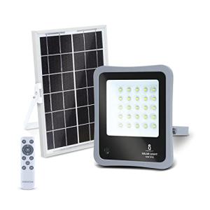 Aigostar - Foco proyector LED solar con mando a distancia,5…