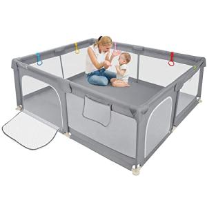 Dripex Parque de juegos para bebés, 150x200 cm Parque Infan…