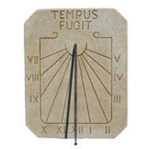 Reloj DE Sol EN Piedra Pared Exterior Tempus FUGIT 3X38X48c…