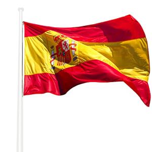 KliKil Bandera España Grande - 1 Bandera de España en polié…