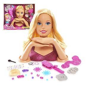 Famosa- Busto Barbie Deluxe, incluye 30 accesorios, a parti…