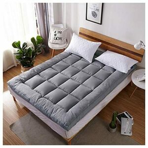Huan Transpirable futón Colchón Color : A, Size : 90x200cm Plegable Roll Up No-Deslizante Plegable Espesa el colchón for Suelo de Tatami de albergue 35x79inch 