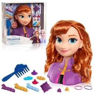 JP Disney Styling Frozen 2-Anna Styling Head, Color Rosso,…