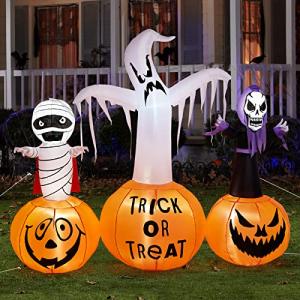 CAMULAND 6FT Halloween Inflable Decoraciones, Halloween Gho…