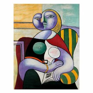 Lectura de Picasso Pintura Modernista Cubista Cuadros Decor…