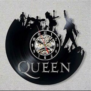 No Reloj de Pared de Disco de Vinilo Queen Vinyl Record Clo…