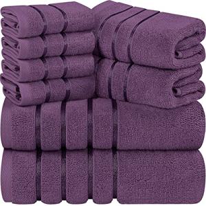 Utopia Towels - Juego de Toallas de Ciruela 8 - Pieza, Toal…