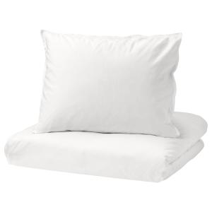 IKEA - Funda nórdica  2 fundas almohada Blanco 240x220/50x6…