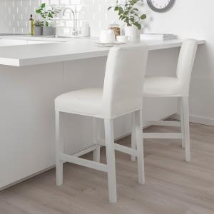 IKEA - Taburete alto blanco/Inseros blanco de cocina 62 cm
