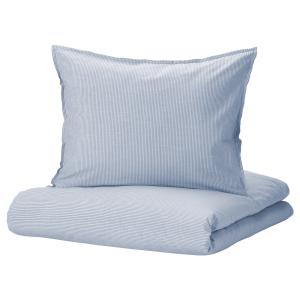 IKEA - Funda nórdica  2 fundas almohada Azul/rayas 240x220/…