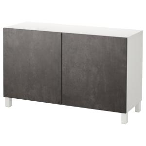 IKEA - Mueble salón Blanco Kallviken/Stubbarp/gris oscuro e…