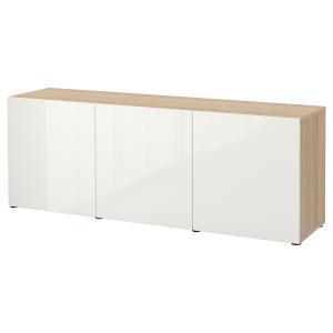 IKEA - Mueble salón Efecto roble tinte blanco/Selsviken alt…