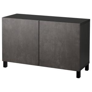 IKEA - Mueble salón Negro-marrón Kallviken/Stubbarp/gris os…