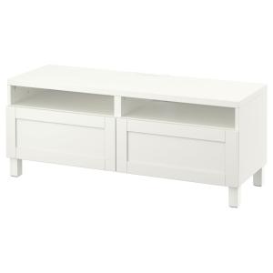 IKEA - Mueble TV Blanco/Hanviken/Stubbarp blanco 120x42x48…