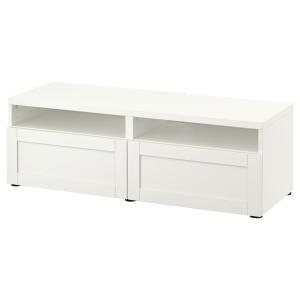 IKEA - Mueble TV con cajones Blanco/Hanviken blanco 120x42x…