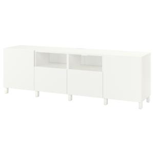 IKEA - Mueble TV con puertas y cajones Blanco/Lappviken/Stu…