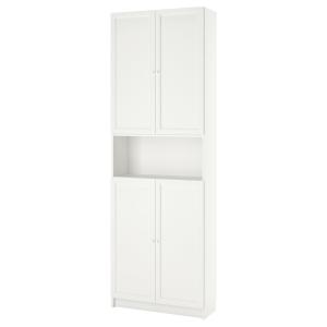 IKEA - OXBERG Librería   puertasmód extens blanco