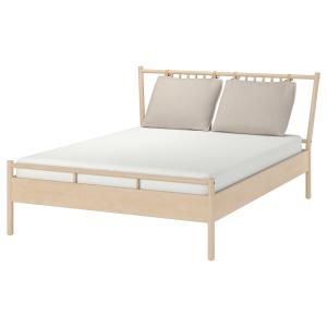 IKEA - Estructura cama abedul/Lindbåden 160x200 cm