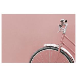 IKEA - Lienzo bicicleta rosa