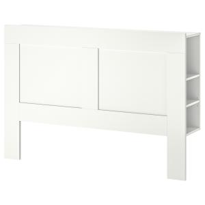IKEA - Cabecero de cama con compartimento blanco 160 cm