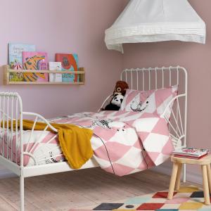 IKEA - Funda nórdica funda almohada motivo bailarina rosa/b…