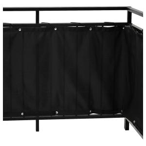 IKEA - Pantalla privacidad para balcón negro