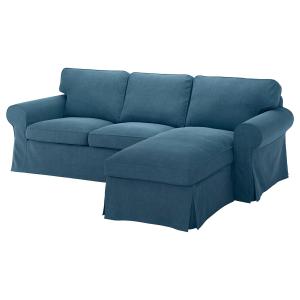 IKEA - Funda sofá 3 plazas chaiselongue Tallmyra azul