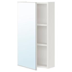 IKEA - Armario con espejo, 1 puerta blanco 40x17x75 cm