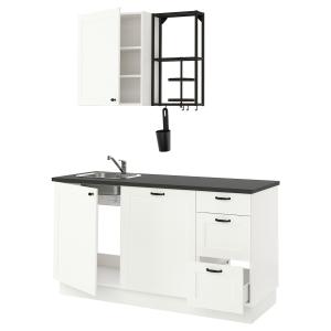 IKEA - Cocina antracita/blanco estructura