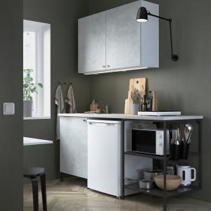IKEA - Cocina antracita/efecto cemento
