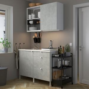 IKEA - Cocina blanco/efecto cemento