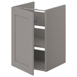 IKEA - Mueble lavabo con baldapuerta gris/marco gris