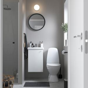 IKEA - Armario lavabo 1prta blanco/Pilkån grifo