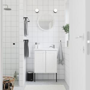 IKEA - Armario lavabo 2prtas blanco estructura/blanco Pilkå…