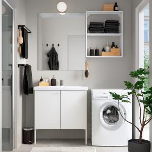 IKEA - Muebles baño j11 blanco/Pilkån grifo 84x43x87 cm