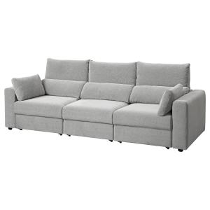 IKEA - Sofá de 3 plazas Tallmyra blanco/negro