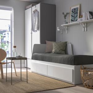 IKEA - Diván con 2 cajones y 2 colchones blanco/Ågotnes fir…