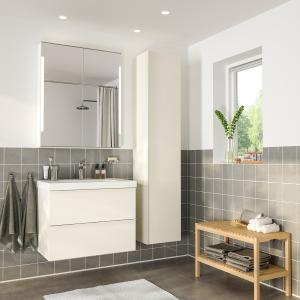 IKEA - ODENSVIK Muebles de baño j5 alto brillo blanco/grifo…